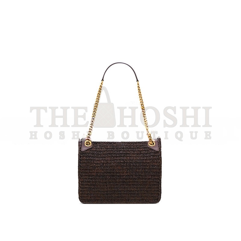 Y51 NIKI MEDIUM RAFFIA BAG 838875GAAFO1861 (28*20*8.5cm) Master Quality